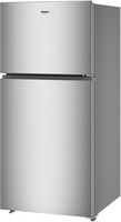 Whirlpool - 19.3 Cu. Ft. Wide Top Freezer Refrigerator with Total Coverage Cooling - Fingerprint-... - Left View
