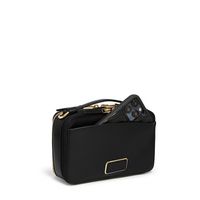 TUMI - Voyageur Myla Crossbody - Black/Light Gold - Left View