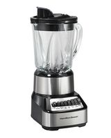 Hamilton Beach - Wave Crusher Multi-Function Blender with 40 oz. Glass Jar and 14 Functions for P... - Left View