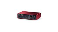 Focusrite - Scarlett 2i2 Studio 4th Generation Audio Interface - Red - Left View