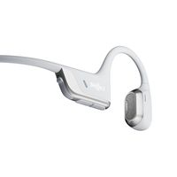 Shokz - OpenRun Pro 2 Bone Conduction Open-Ear Bluetooth Sports Headphones - Silver - Left View