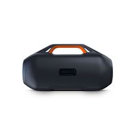 ION Audio - AquaSport Max Waterproof 60-Watt Bluetooth  Stereo Speaker with Lights - Black - Left View
