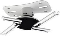 Kanto - Universal Projector Ceiling Mount - White - Left View