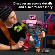 LEGO - Fortnite Mecha Team Leader Building Set for Adults 77078 - Left View