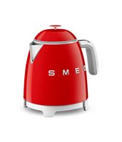 SMEG KLF05 3.5-cup Electric Mini Kettle - Red - Left View