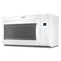 Whirlpool - 1.9 Cu. Ft. Over-the-Range Microwave with Sensor Cooking - White - Left View