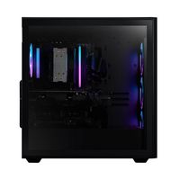 iBUYPOWER - Scale Gaming Desktop PC - AMD Ryzen 5 9600X- NVIDIA GeForce RTX 4060 8GB- 16GB DDR5 R... - Left View