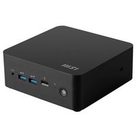 MSI - Cubi NUC Desktop - Intel Core 7-150U - 32GB Memory - 1TB SSD - Black - Left View