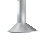 Zephyr - 30 inches - Convertible - Wall Range Hood - Stainless Steel - Left View