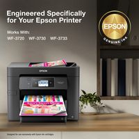 Epson - 702/702XL 4-Pack High-Yield and Standard Capacity Ink Cartridges - Black/Cyan/Magenta/Yellow - Left View