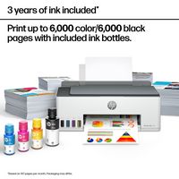 HP - Smart Tank 5101 Wireless AI-Enabled All-in-One Cartridge-Free Supertank Inkjet Printer with ... - Left View