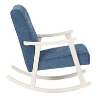 OSP Home Furnishings - Gainsborough Rocker - Navy - Left View