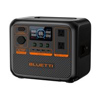 BLUETTI - AC70P 1000W Back-Up Solar Generator (864 Wh Capacity) - Black - Left View