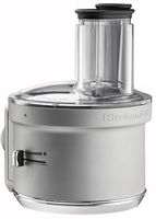 Food Processor Attachment with Dicing Kit for KitchenAid Stand Mixers - Stainless Steel - Left View