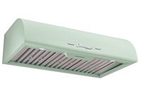 Unique Appliances - 36 inches - Externally Vented - Under cabinet Range Hood - Summer Mint Green - Left View