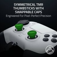 Razer - Raiju V3 Pro Wireless Gaming Controller with TMR Thumbsticks and Remappable Buttons for P... - Left View