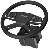 Moza Racing - Truck Standalone Wheel for PC - Black - Left View