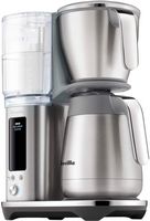 Breville - the Luxe Brewer Thermal Coffee Maker - Brushed Stainless Steel - Left View