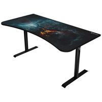 Arozzi - Arena Ultrawide Curved Gaming Desk - Omega - Left View