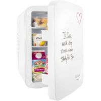 Cooluli - Vibe 0.5 Cu. Ft. Mini Fridge - White - Left View