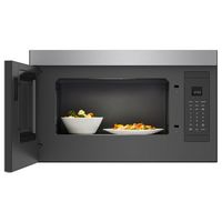 KitchenAid - 1.1 Cu. Ft. Over-the-Range Microwave with Flush Built-in Design and PrintShield Fini... - Left View