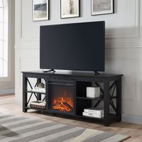 Ulla Log Fireplace TV Stand for Most TVs up to 65