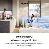 Dyson - Purifier Cool PC1 - Exclusive - White/Silver - Left View