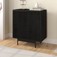 Camden&Wells - Dina Accent Cabinet - Obsidian - Left View