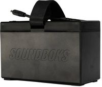 SOUNDBOKS - THE BATTERY- Portable Bluetooth Speaker Recharageable Battery - Black - Left View