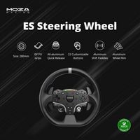 Moza Racing - R3 Racing Simulator Wheel and Pedal Bundle for Xbox One, Xbox Series X|S, and PC - ... - Left View
