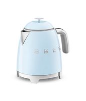 SMEG - KLF05 3.5-cup Electric Mini Kettle - Pastel Blue - Left View