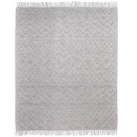 Simpli Home - Jeffers 8 x 10 Area Rug - Ivory,Brown - Left View