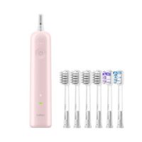 Laifen - Wave Toothbrush - ABS Plastic + Case - Pink - Left View