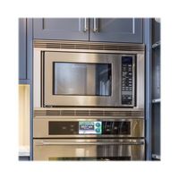 Dacor - 1.5 Cu. Ft. Mid-Size Microwave - Stainless Steel - Left View