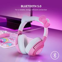 Razer - Kraken Hello Kitty Edition Wireless Gaming Headset - Pink - Left View