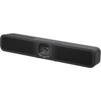 Logitech MeetUp 2 All-In-One USB Conference Camera With Built-In AI - Black - Left View