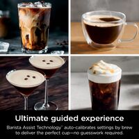 Ninja - Luxe Café Premier Series 3-in-1 Espresso, Coffee, and Cold Brew Machine with Grinder and ... - Left View