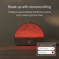Hatch - Restore 3 Sunrise Alarm Clock, Sound Machine and Smart Light - Cocoa - Left View