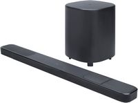 JBL - BAR1000MK2 7.1.4-channel soundbar with detachable surround speakers, Multibeam, Dolby Atmos... - Left View
