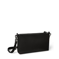 TUMI - Voyageur Adela Crossbody - Black/Gun Metal - Left View