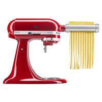 KSMPRA Pasta Roller Attachments for Most KitchenAid Stand Mixers - Stainless-Steel - Left View