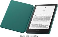 Amazon - Kindle Paperwhite and Kindle Colorsoft Signature Edition Plant-Based Leather Case - Ligh... - Left View