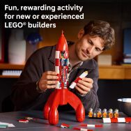 LEGO - Ideas Tintin Moon Rocket Building Set 21367 - Left View
