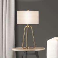 Camden&Wells - Herbert Table Lamp - Brass - Left View