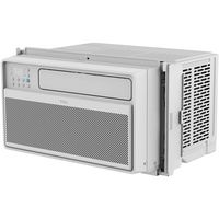 TCL - 350 Sq. Ft. 8,000 BTU Smart Inverter Window Air Conditioner - white - Left View