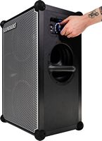 SOUNDBOKS 4 - Portable Bluetooth Speaker with Swappable Rechargable Battery - Metallic Gray - Left View