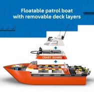 LEGO - City Coast Guard Rescue Boat & Helicopter 60504 - Left View