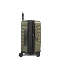 TUMI - 19 Degree International Expandable 4 Wheeled Carry On - Olive Texture - Left View