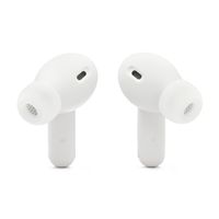 JBL - Vibe Beam 2 Noise Cancelling Earbuds - White - Left View