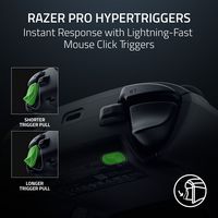 Razer - Wolverine V3 Pro Wireless Gaming Controller with 6 Remappable Buttons, Fast Triggers, Des... - Left View